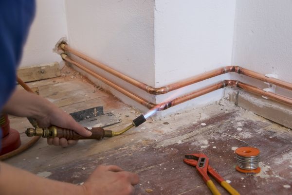 Copper Pipe Repair in Lewisville