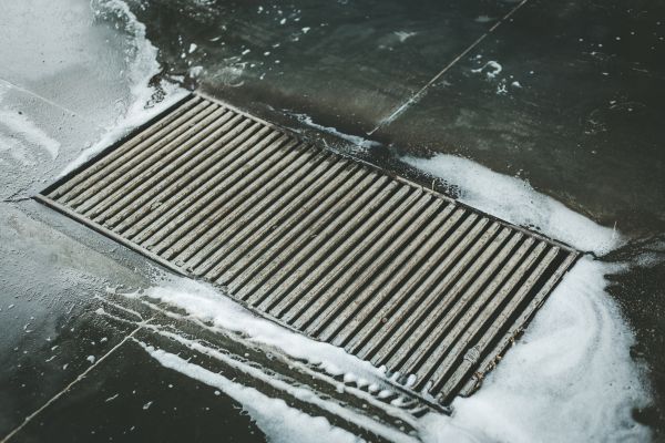 Garage Drainage Installation in Lewisville