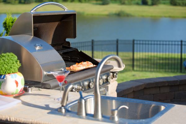 Cost of Outdoor Kitchen Plumbing in Lewisville